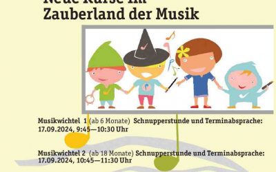 Zauberland der Musik: neue Kurse in Schönenberg-Kübelberg